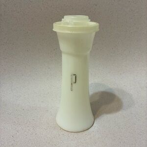 Vintage Tupperware Hourglass Pepper Shaker